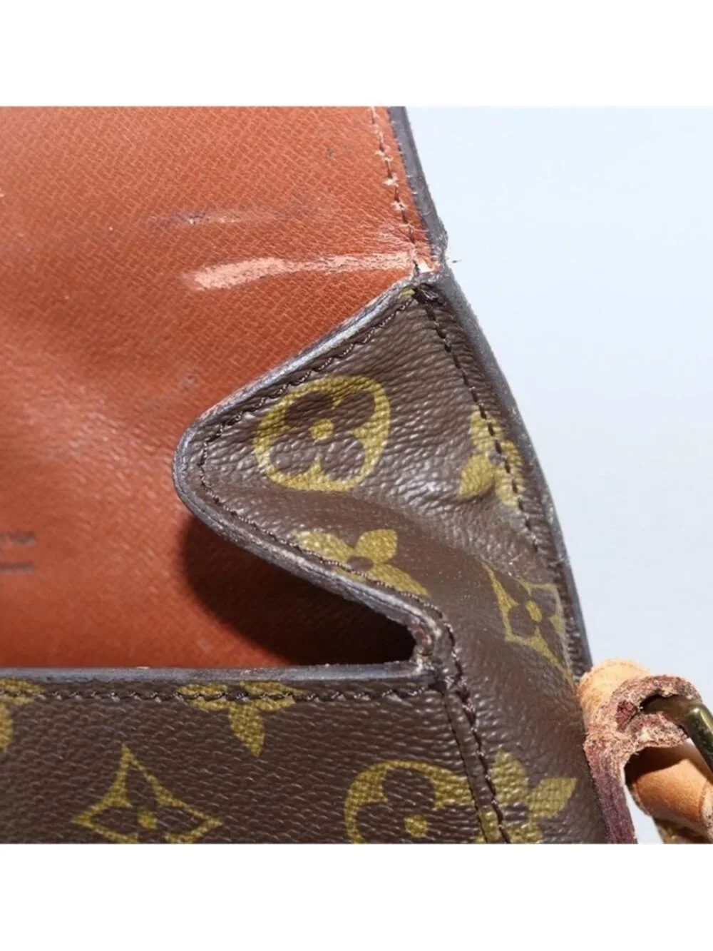 Authentic LOUIS VUITTON Monogram Saint Cloud MM Shoulder Bag M51243 LV